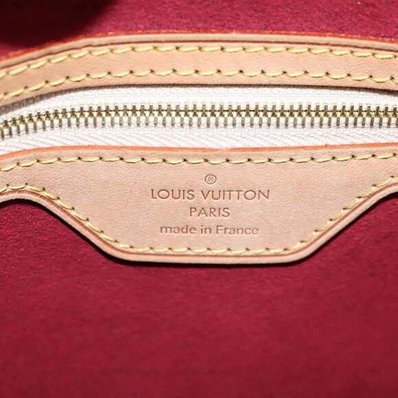 LOUIS VUITTON Monogram Multicolor Annie MM Tote Bag White M40307 LV Auth PP437AM - Picture 10 of 16